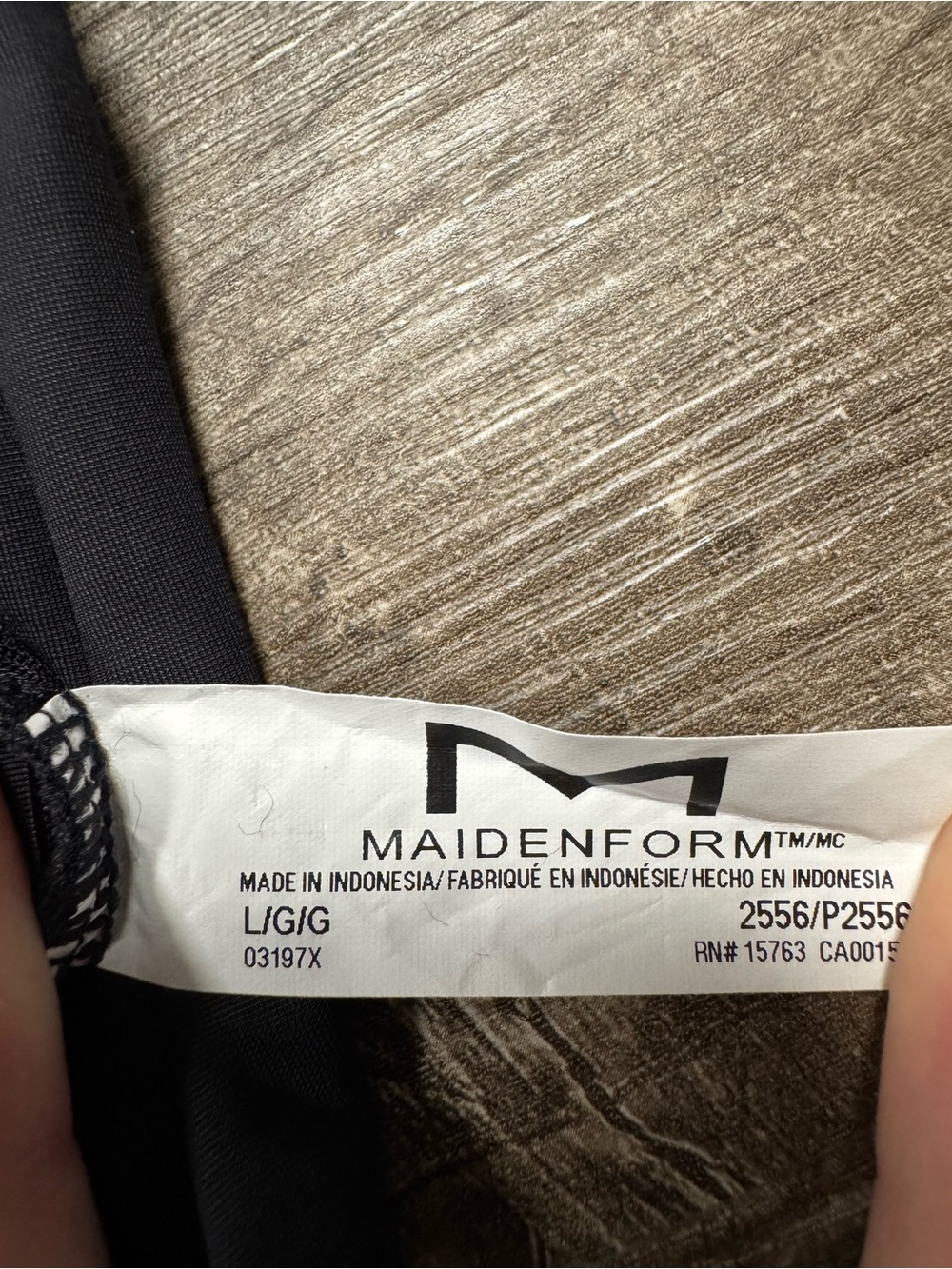 Maidenform Black Shapewear Size Large - Picture 5 of 6